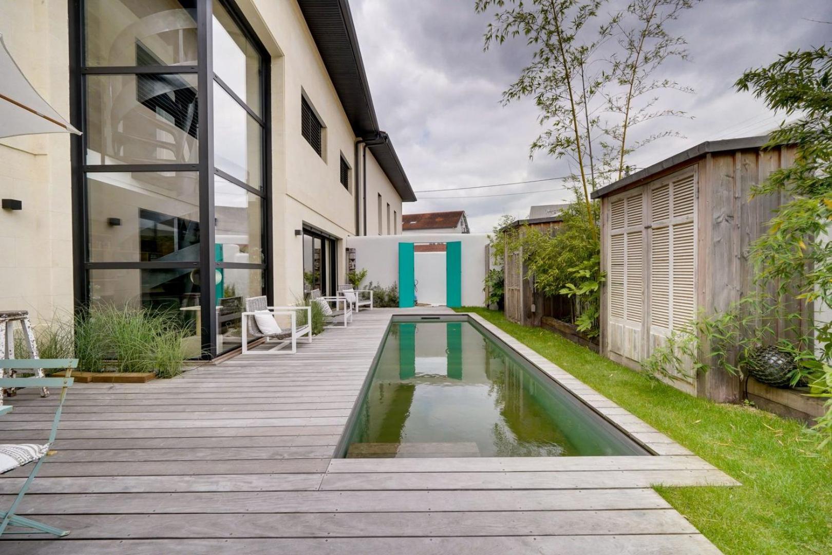 Spacious Bordeaux Family Home With Swimming Pool Экстерьер фото